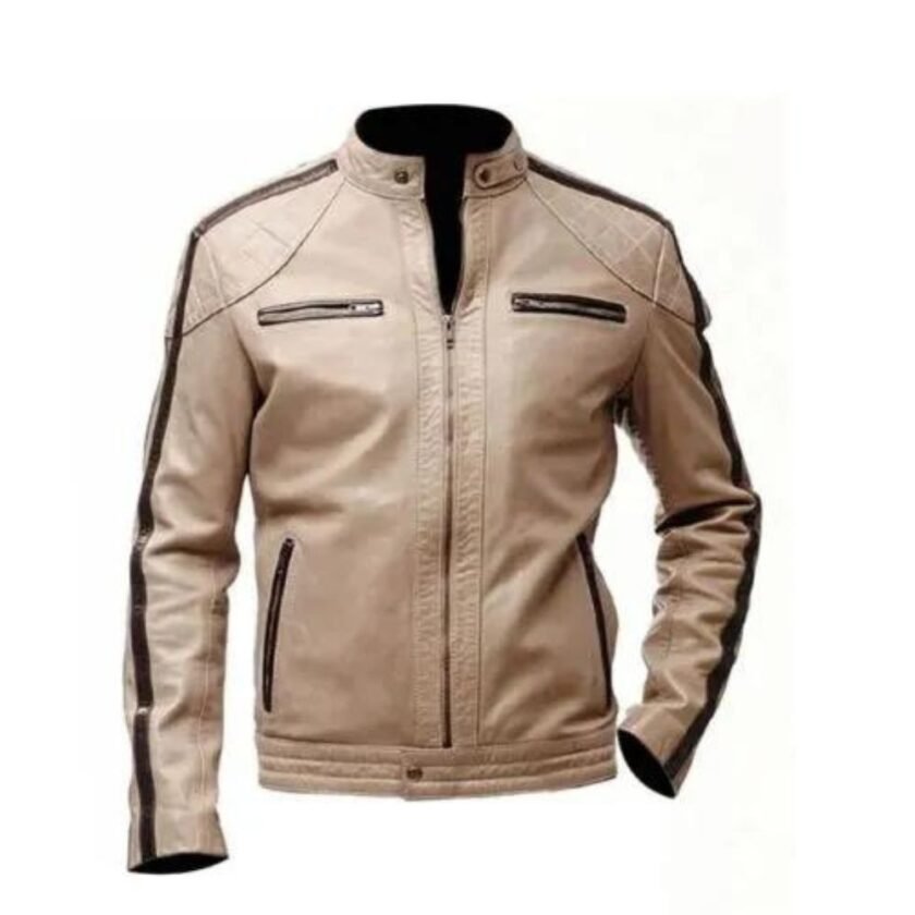 mens-brown-stripped-beige-jacket