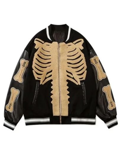 skeleton-bones-harajuku-leather-jacket