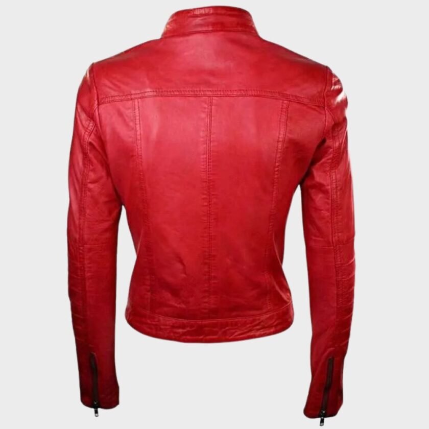 women-sheepskin-motorcycle-leather-jacket