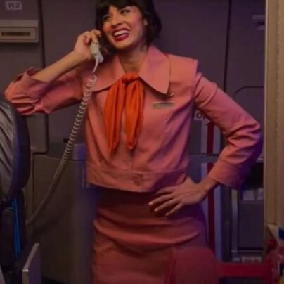 jameela-jamil-love-at-first-sight-2023-pink-jacket
