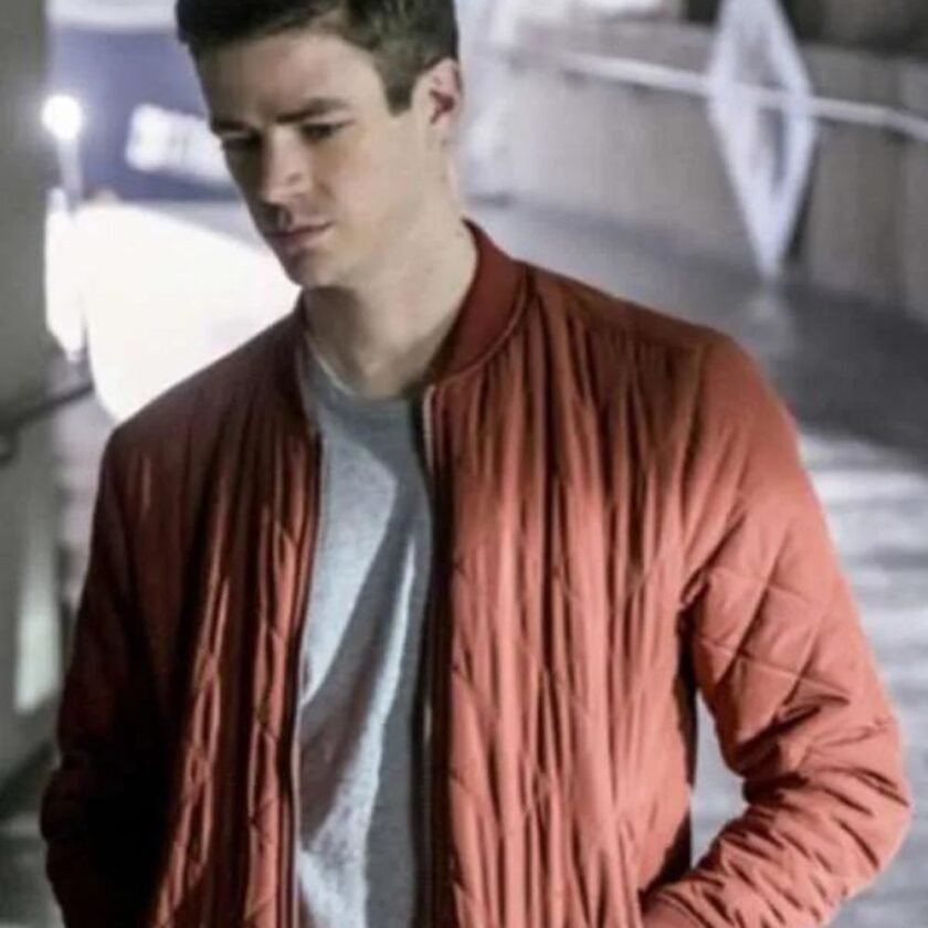 the-flash-barry-allen-red-quilted-bomber-jacket
