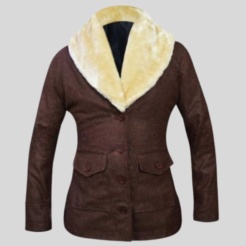 yellowstone-beth-dutton-fur-wool-coat