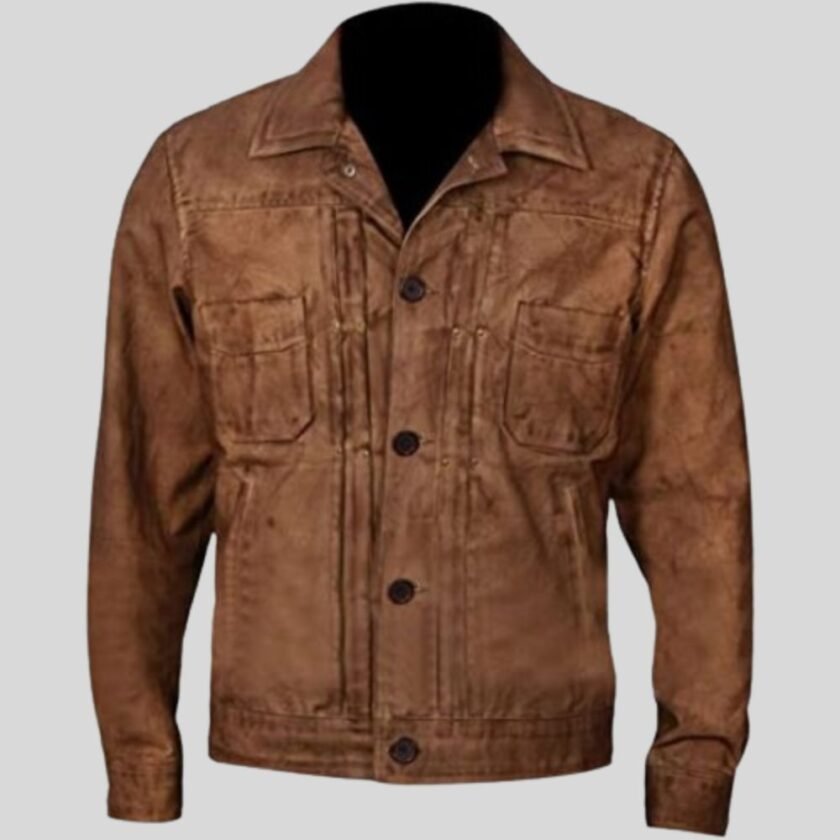 yellowstone-luke-grimes-brown-jacket