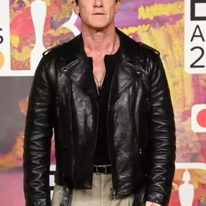 luke-evans-brit-awards-2024-black-leather-jacket