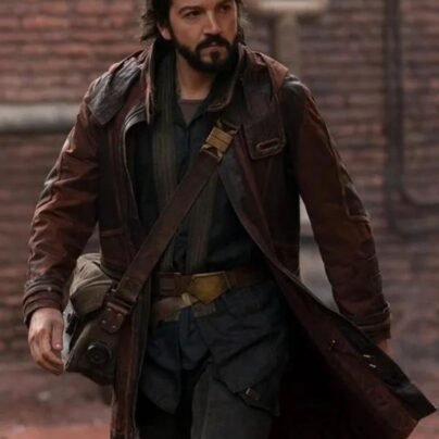 diego-luna-andor-brown-leather-coat