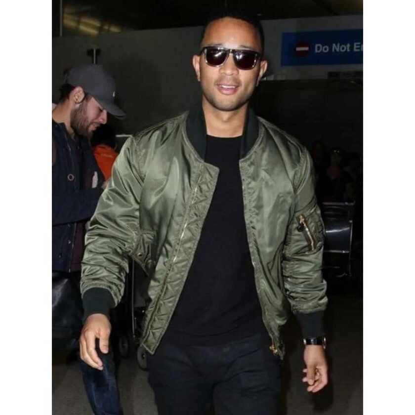 john-legend-bomber-green-jacket