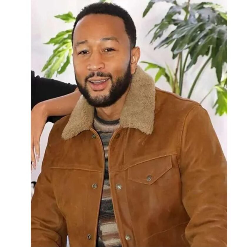 john-legend-shearling-brown-jacket